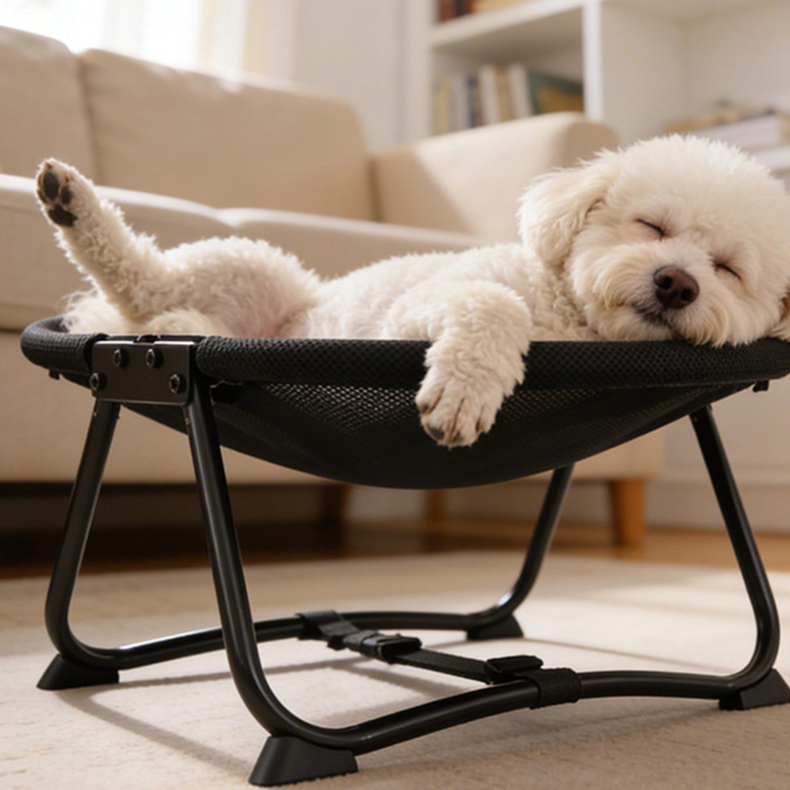 Camping Cot Foldable - Dog Cot Bed Foldable Soft Hammock