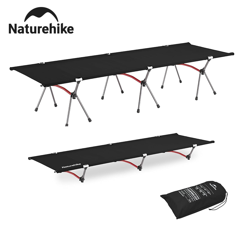 Camping Cot Foldable - Naturehike Folding Camping Cot Height Adjustable