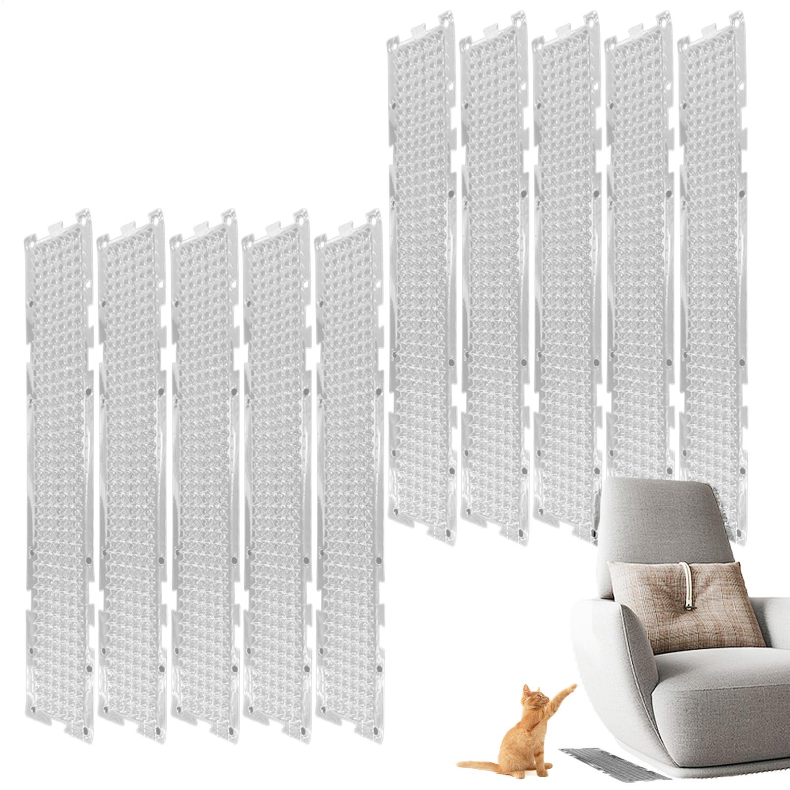 Outdoor Furniture Pads - Cat Repelling Mat 10-Piece Pet Repelling