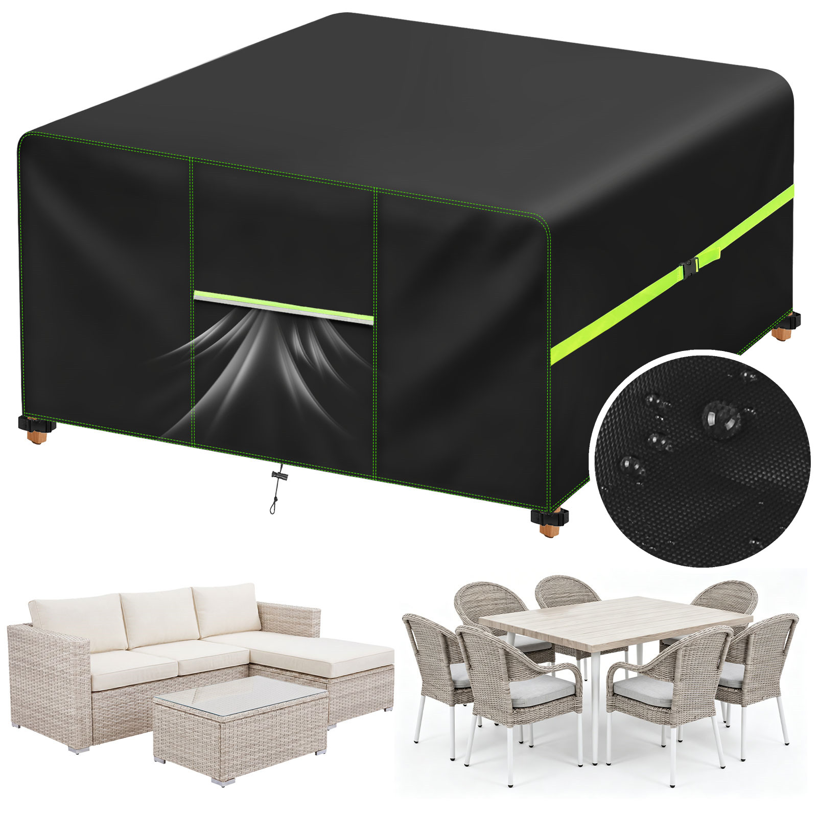 Outdoor Furniture Manufacturer - Garden Furniture Cover With Air Vent
