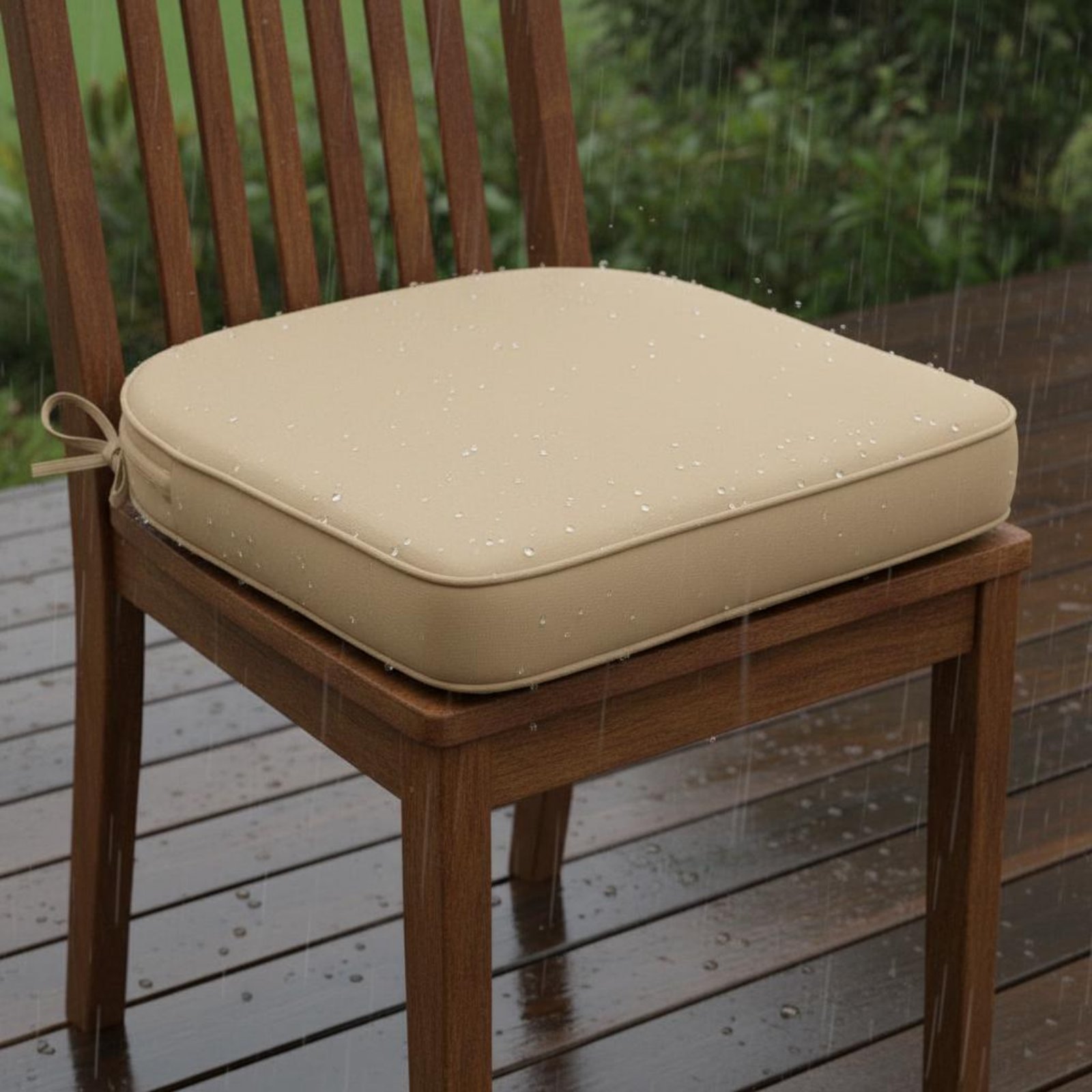 Outdoor Furniture Pads - Waterproof Patio Seat Pad Supportive Firm