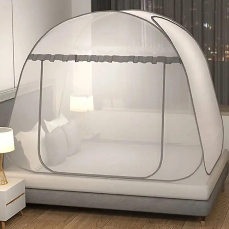 Camping Cot Foldable - Portable camping tent, single/double bed canopy