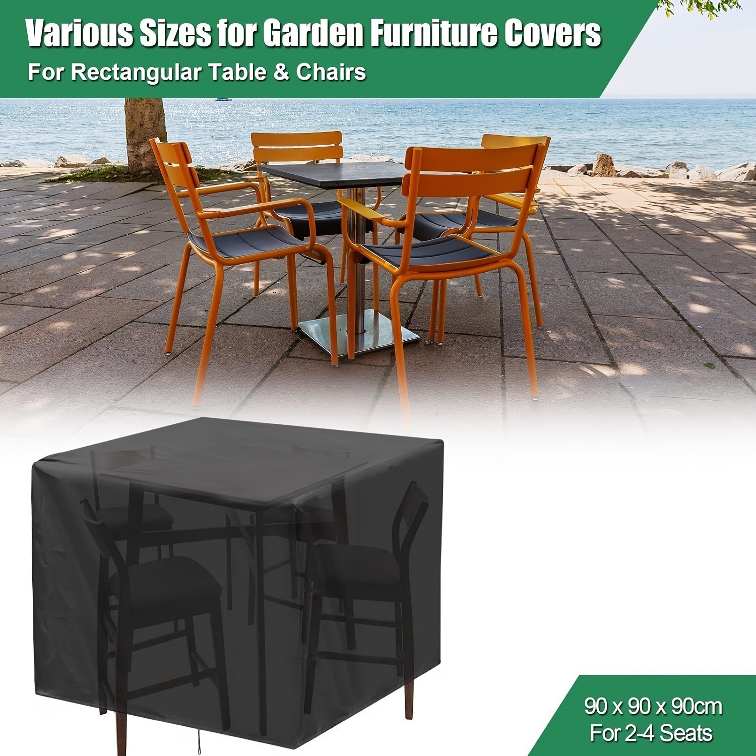 Outdoor Furniture Designer - Heavy-Duty 210D Outdoor Garden Furniture Cover