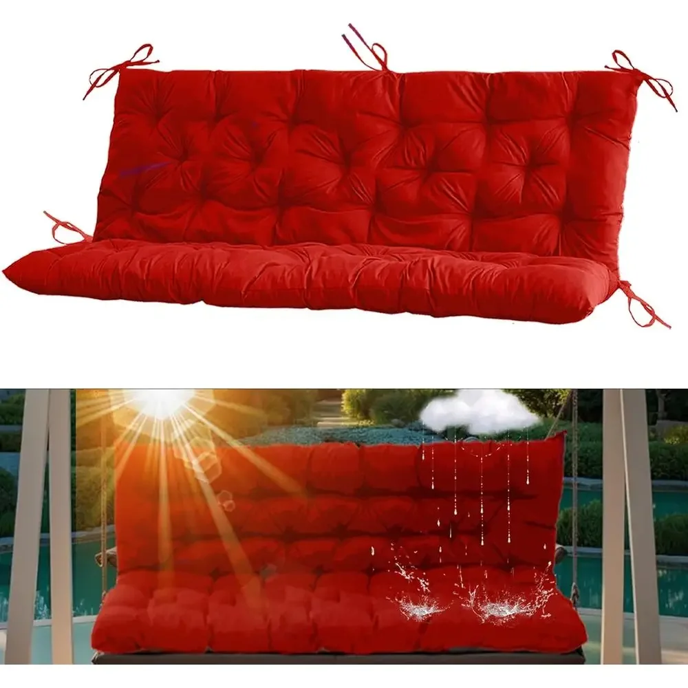 Outdoor Furniture Loveseat - 4 Thick Outdoor Bench Cushion with