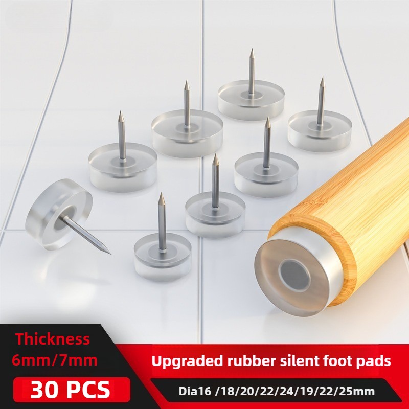 Outdoor Furniture Glider - 20pcs Furniture Feet Nails Stick-on Glide