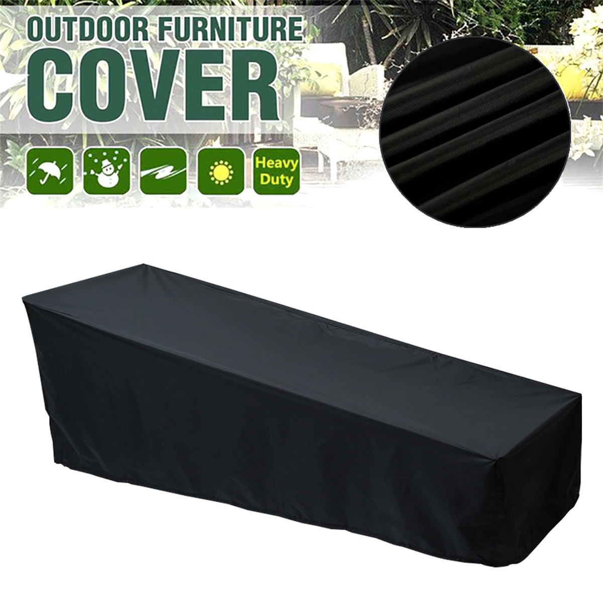 Outdoor Furniture Manufacturer - Outdoor Garden Sunbed Cover Sun Lounger