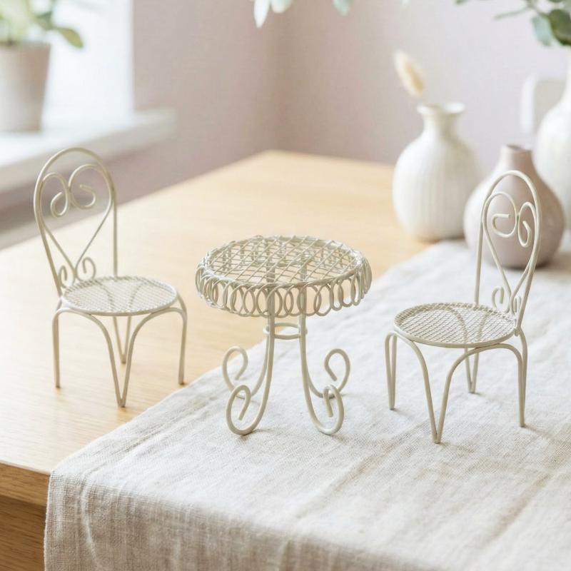 Outdoor Furniture Designer - 1/3Pcs Dollhouse Garden Display Ornament Prop