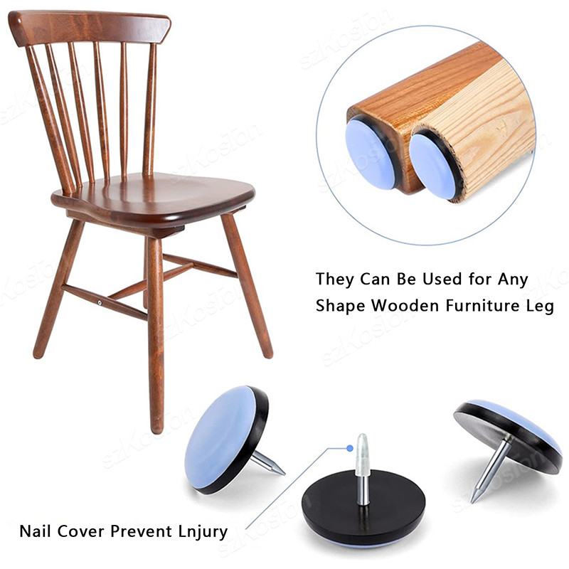10pcs Nail on Furniture Glides - Outdoor Furniture Glider review and price