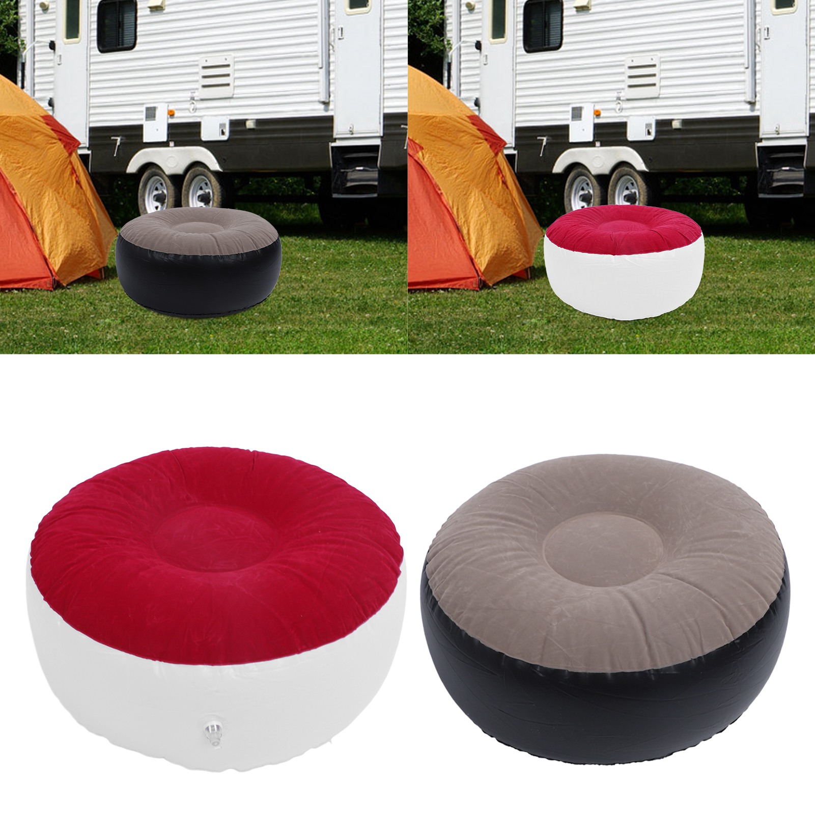 Inflatable Flocking Stool Mult - Outdoor Furniture Designer review and price