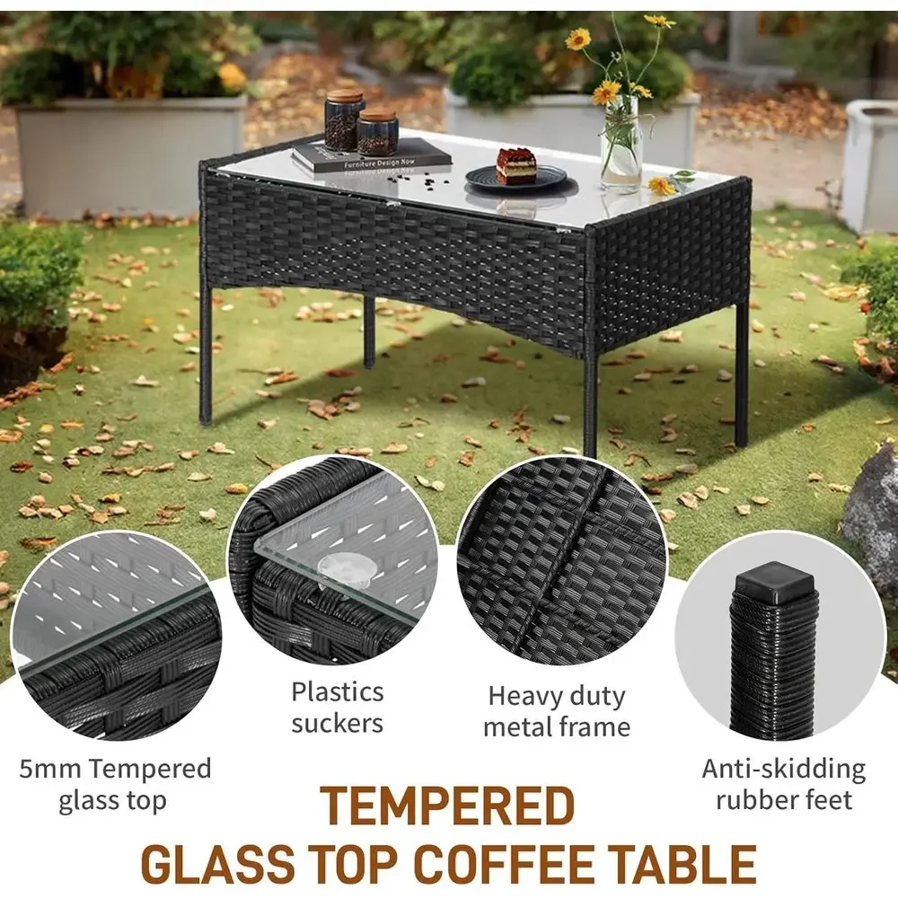 4-Piece Outdoor Patio Furnitur - Outdoor Furniture Loveseat review and price