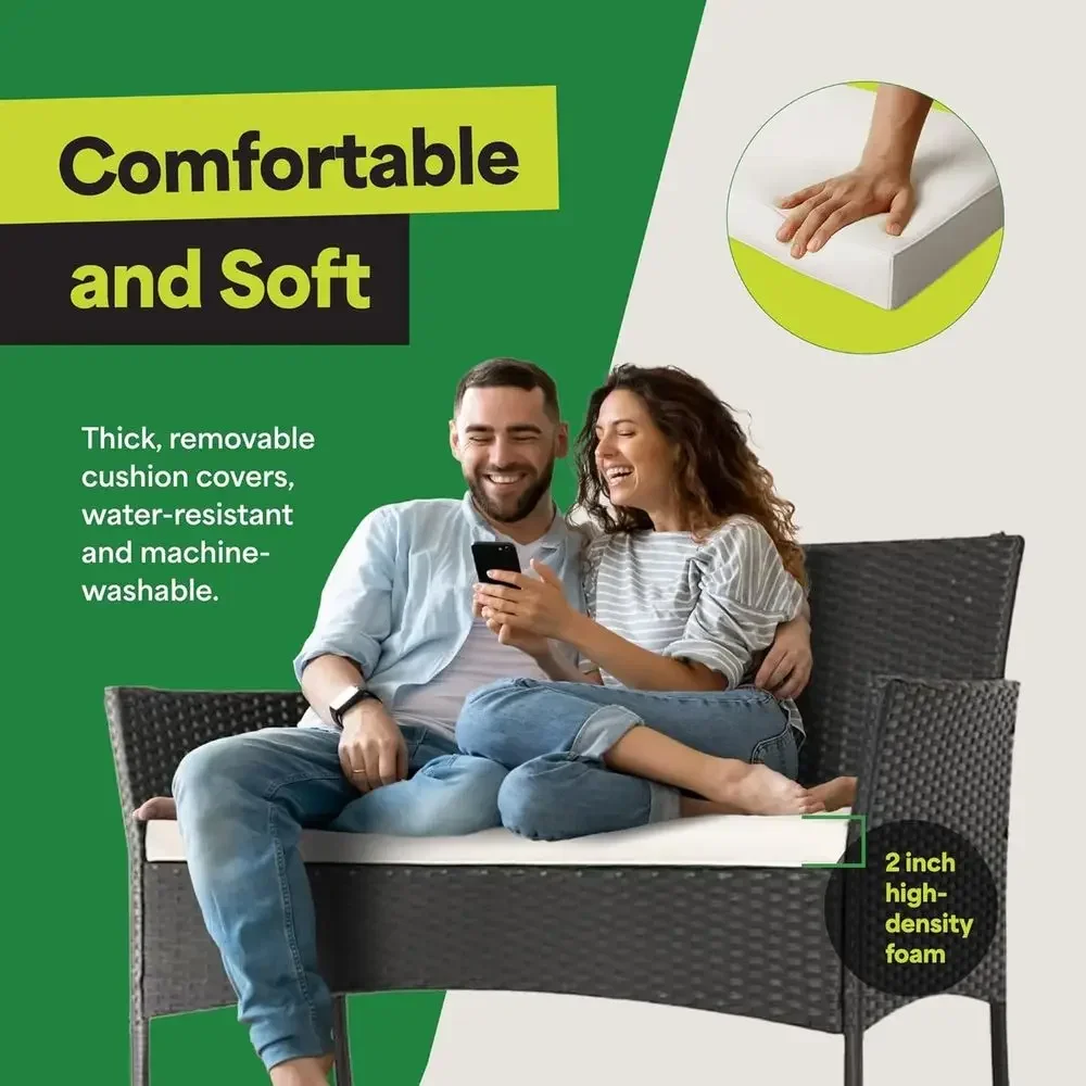 4-Piece Outdoor Patio Furnitur - Outdoor Furniture Loveseat review and price