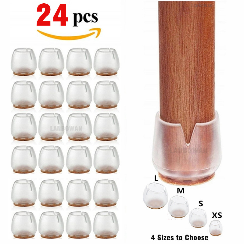 24pcs Silicone Chair Leg Prote - Outdoor Furniture Glider review and price