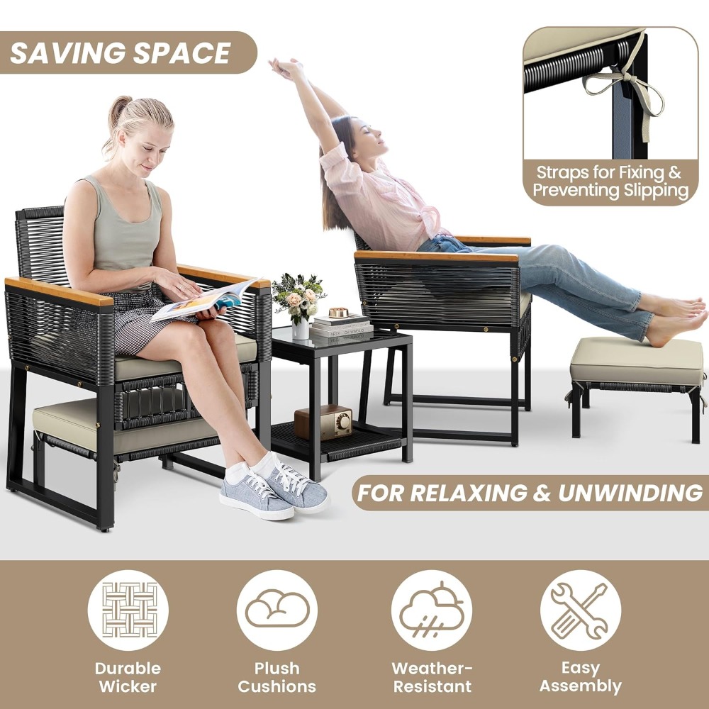 5-Piece Outdoor Conversation S - Outdoor Furniture On Sale review and price
