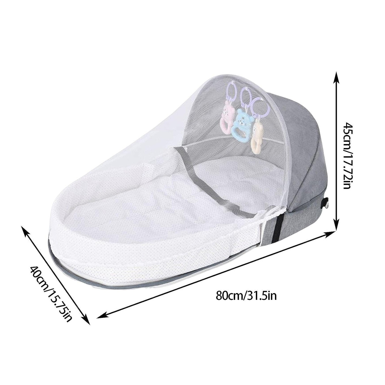 Baby Bed Folding Portable Baby - Camping Cot Foldable review and price