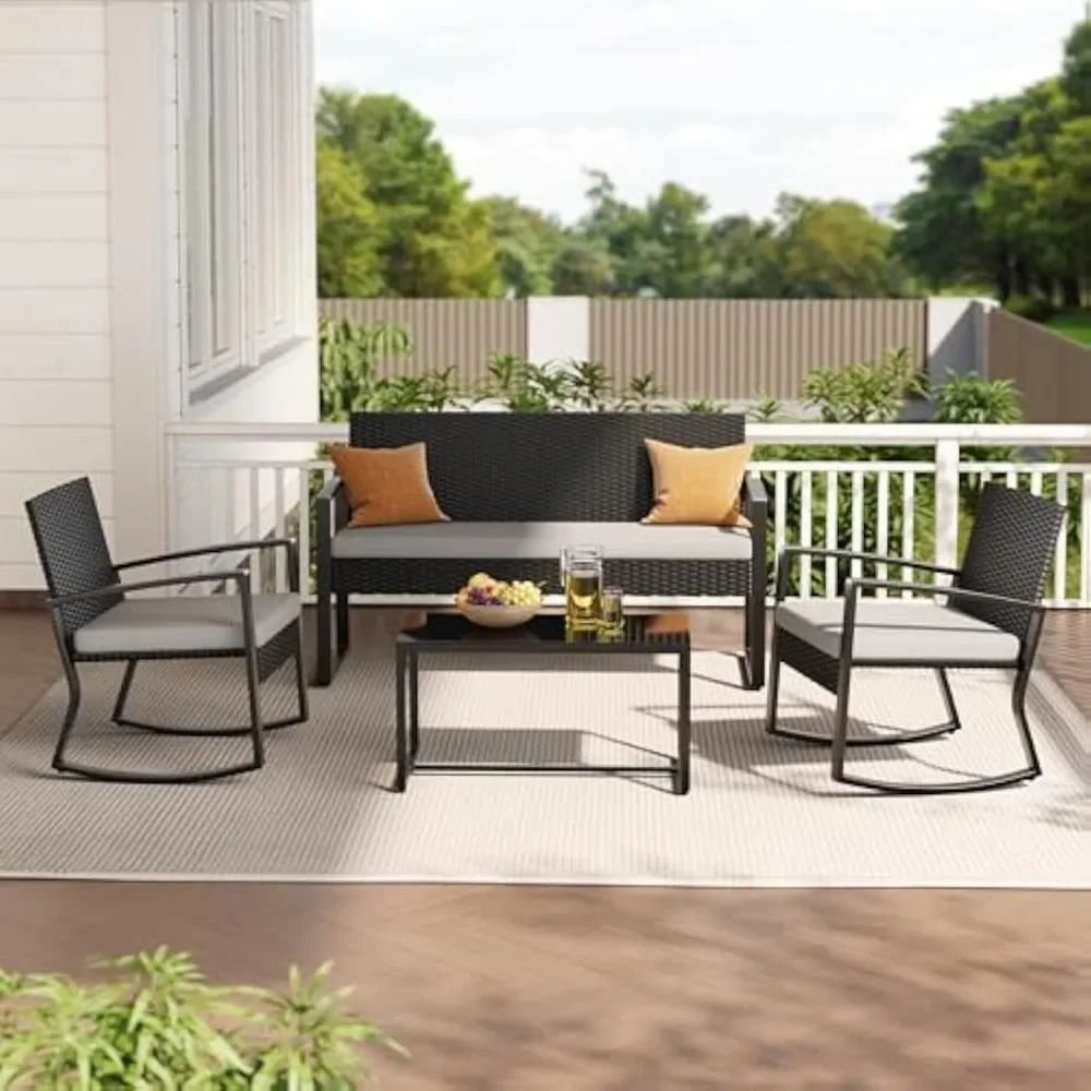 4 Piece Outdoor Patio Furnitur - Outdoor Furniture On Sale review and price