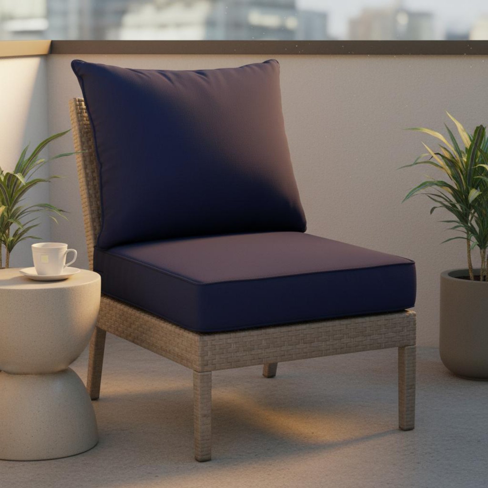 Patio Chair Pad Removable Cove - Outdoor Furniture Pads review and price